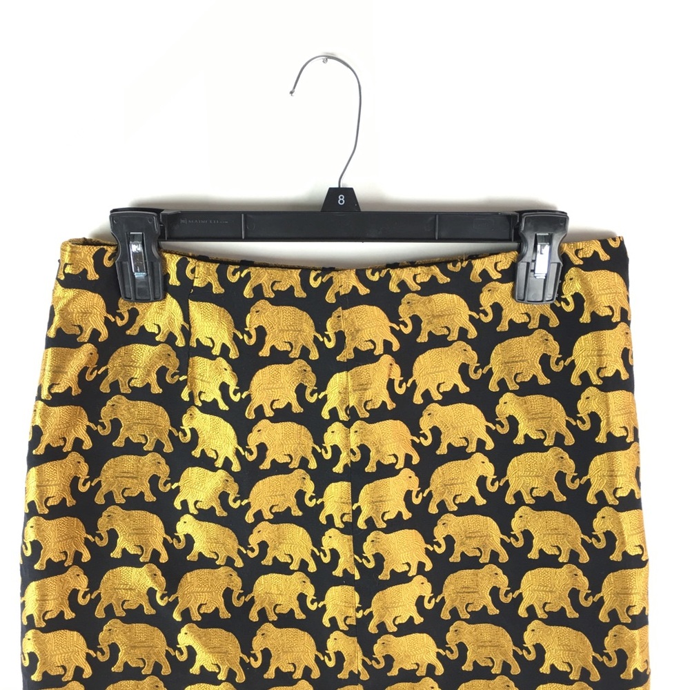 J.Crew Womens Animal Jacquard Mini Skirt #E3693 - Picture 4 of 8